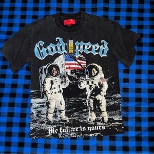 Black Graphic Men's T-Shirt